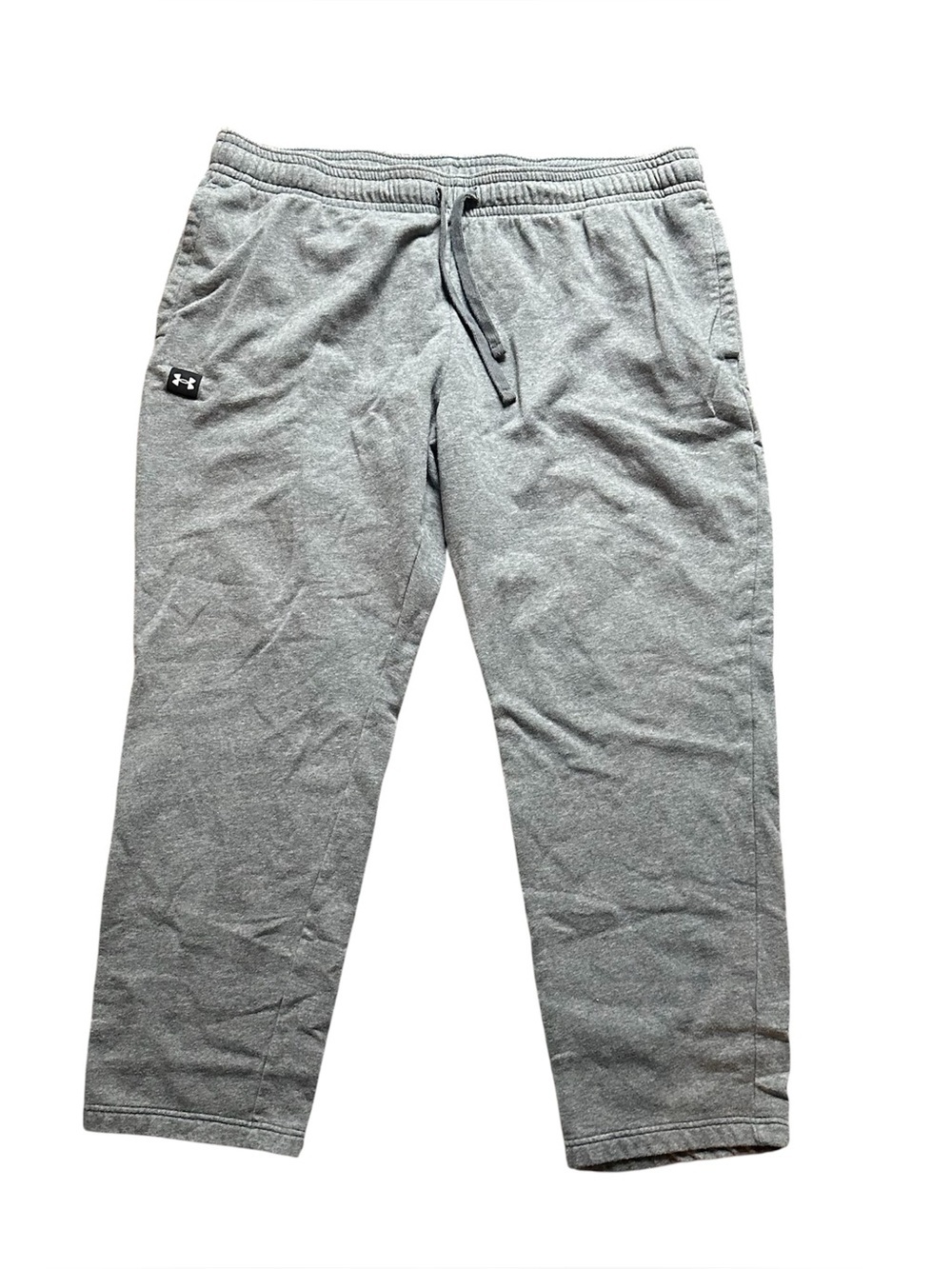 Under Armour Men’s 3XL Gray Fleece Lounge Sweatpants Relaxed Athletic